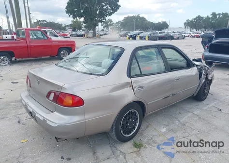 1998 Toyota Corolla Le from USA, damaged, VIN 2T1BR18E8WC023593